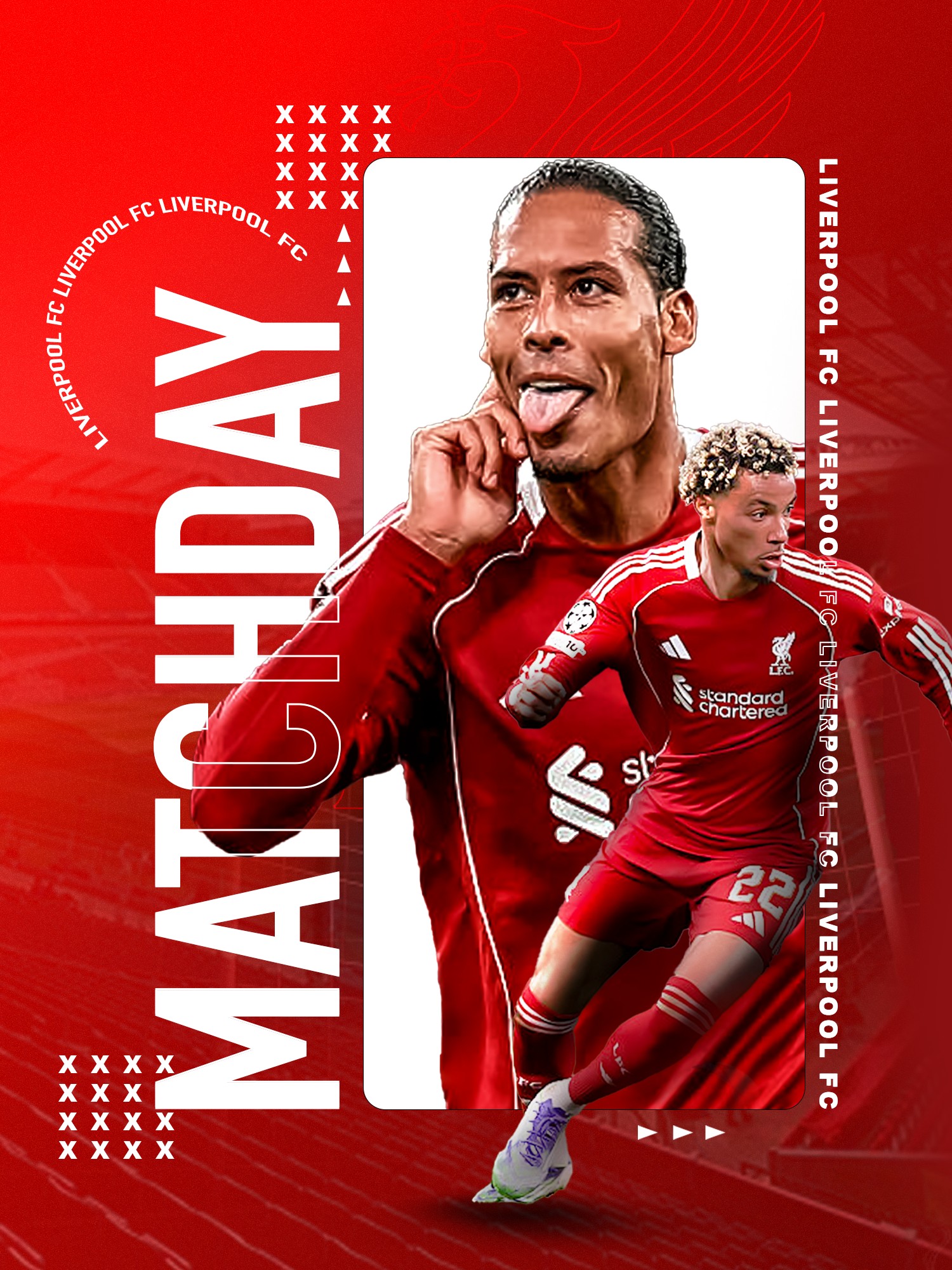 Affiche football 1 — design graphique sportif